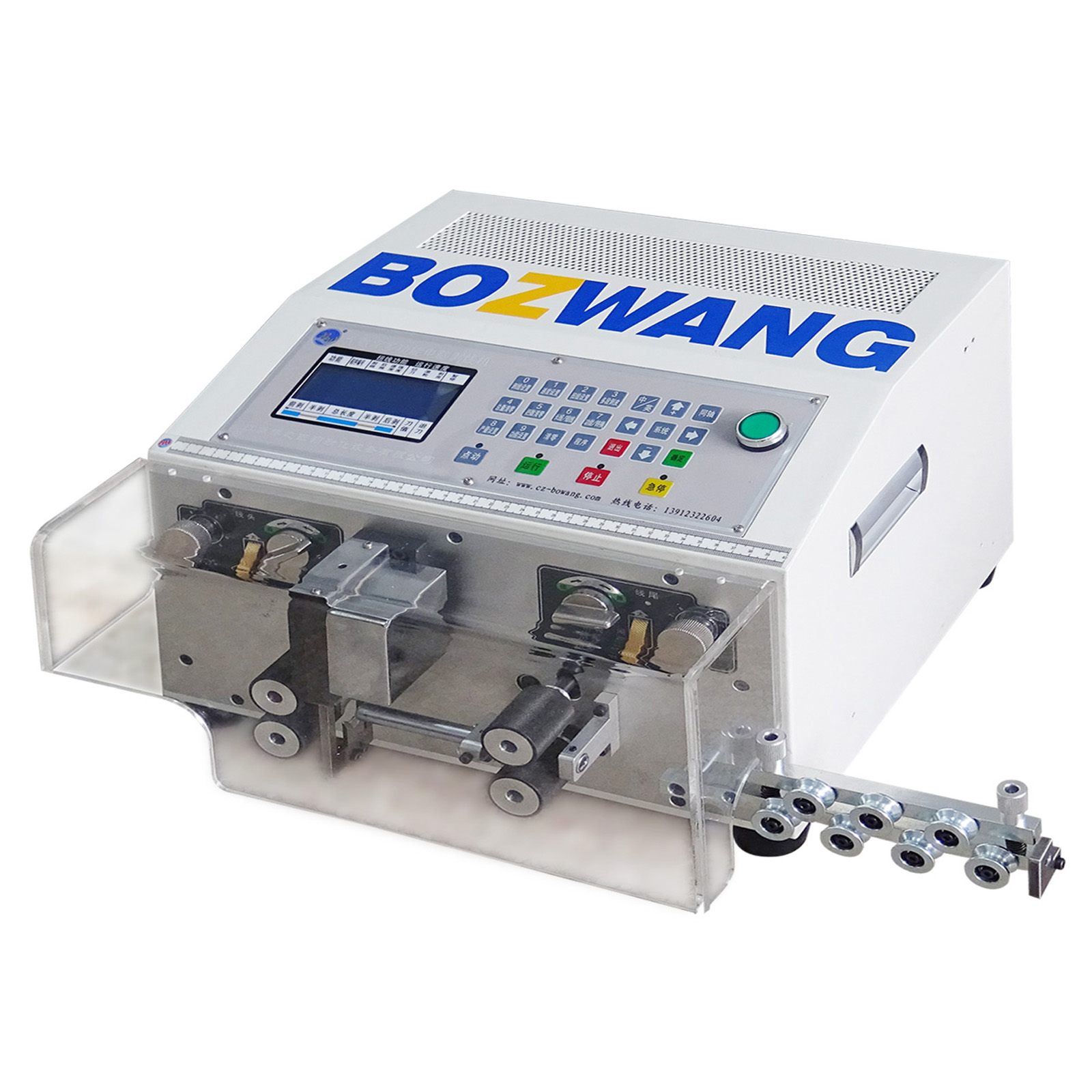 Peladora y cortadora de cables automática 10-25mm2 BZW-882DK