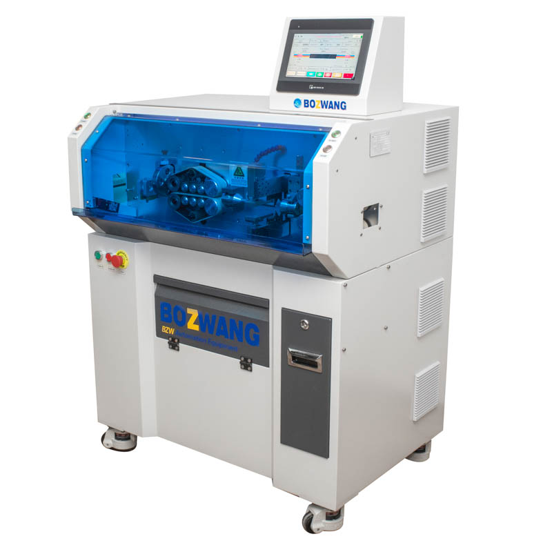 Máquina automática para cortar y desaislar cables de doble aislamiento de hasta 35 mm2 BZW-882DH50-WX