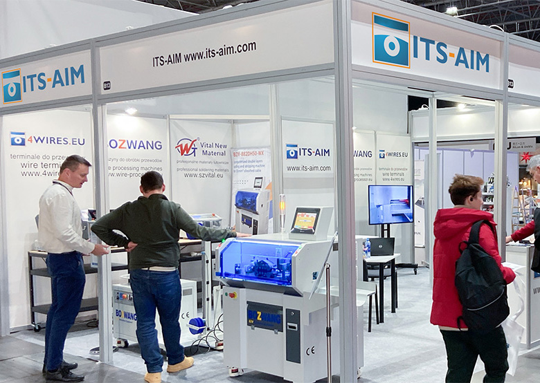 Lichtmesse 2024 - Máquinas de alambre, materiales de soldadura, conectores de alambre.