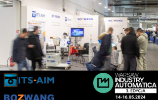 ITS-AIM en la feria Warsaw Industry Automatica, del 14 al 16 de mayo de 2024.