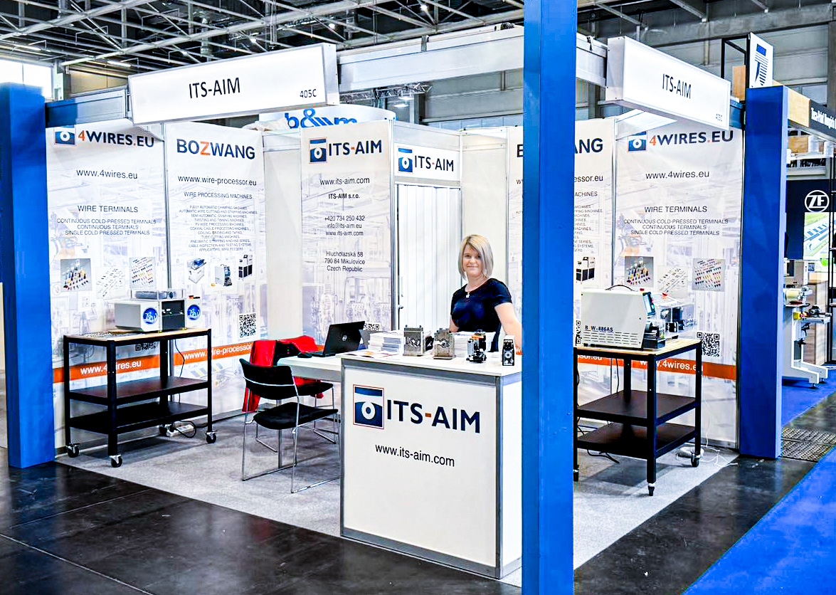 ITS-AIM es proveedor de máquinas de procesamiento de alambres y cables en Automotive Hungary 2024, ¡compruébelo!